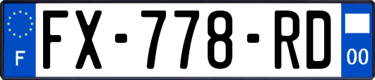 FX-778-RD