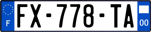 FX-778-TA