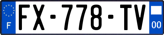FX-778-TV
