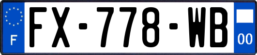 FX-778-WB