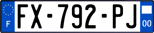 FX-792-PJ