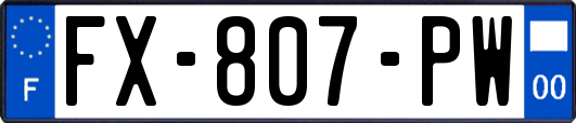 FX-807-PW
