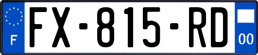 FX-815-RD