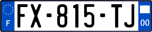 FX-815-TJ