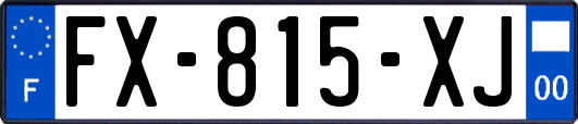 FX-815-XJ