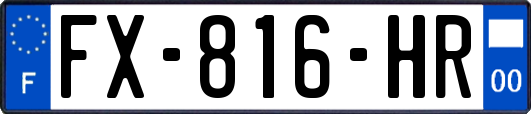 FX-816-HR