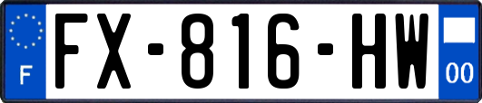 FX-816-HW
