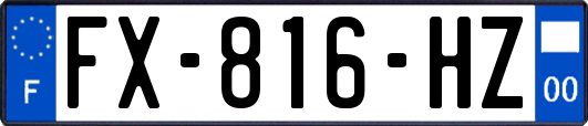 FX-816-HZ