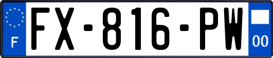 FX-816-PW