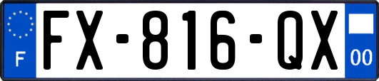 FX-816-QX