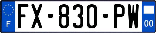 FX-830-PW