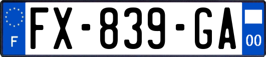 FX-839-GA