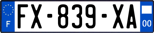 FX-839-XA