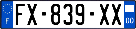 FX-839-XX