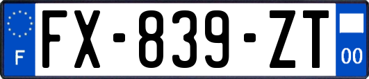 FX-839-ZT