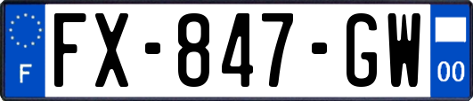 FX-847-GW