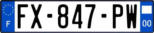FX-847-PW