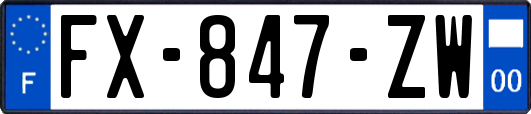 FX-847-ZW