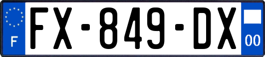 FX-849-DX