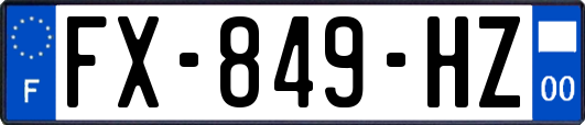FX-849-HZ