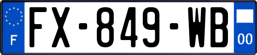 FX-849-WB