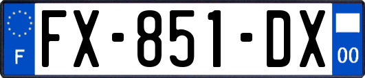 FX-851-DX