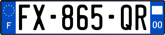 FX-865-QR