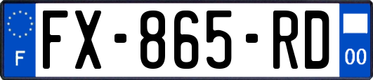 FX-865-RD