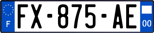 FX-875-AE