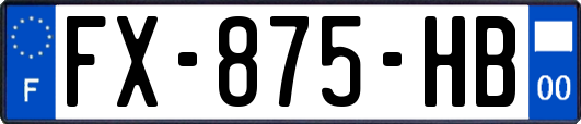 FX-875-HB