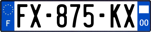 FX-875-KX