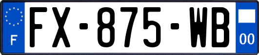 FX-875-WB