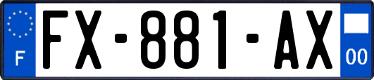 FX-881-AX