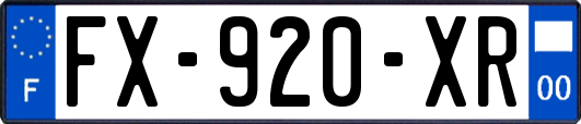 FX-920-XR