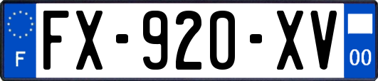 FX-920-XV
