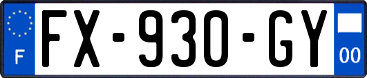 FX-930-GY