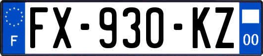 FX-930-KZ