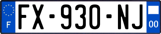 FX-930-NJ