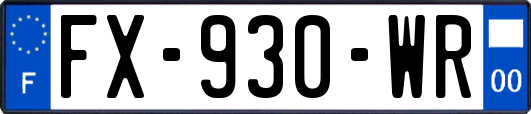 FX-930-WR