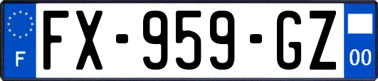 FX-959-GZ