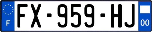 FX-959-HJ