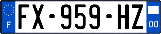 FX-959-HZ