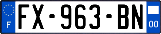 FX-963-BN