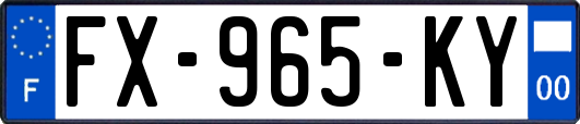 FX-965-KY