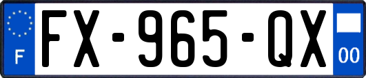 FX-965-QX