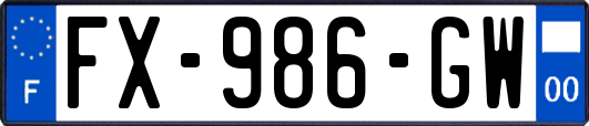 FX-986-GW