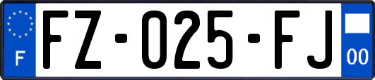 FZ-025-FJ