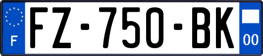 FZ-750-BK