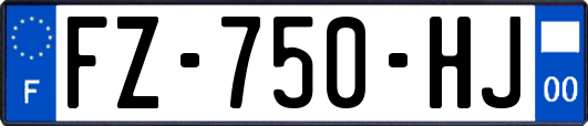 FZ-750-HJ