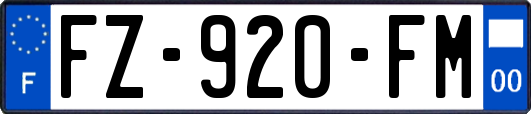 FZ-920-FM